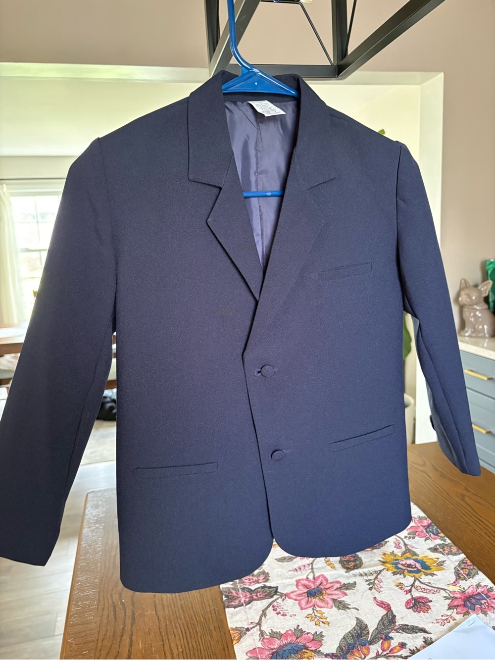 Source Unknown Navy Blue Kids Blazer